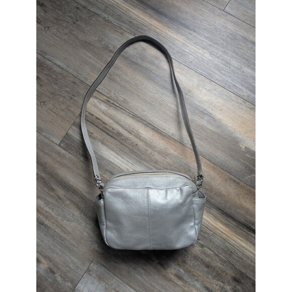 Coach Campbell Turnlock Crossbody Camera Bag Silver With Silver Hardware F24843 - Picture 5 of 9